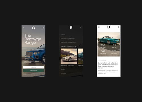 賓利汽車公司網(wǎng)站設計